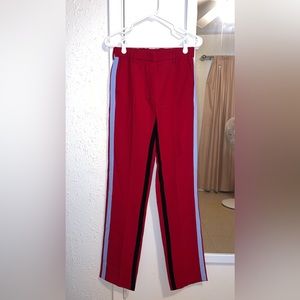 Nº21 Fitted Red Trousers